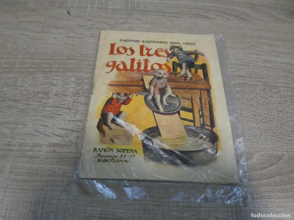 Libros de segunda mano: ARKANSAS1980 INFANTIL ESTADO OK LOS TRES GATITOS ED RAMON SOPENA A&Ntilde;OS 30