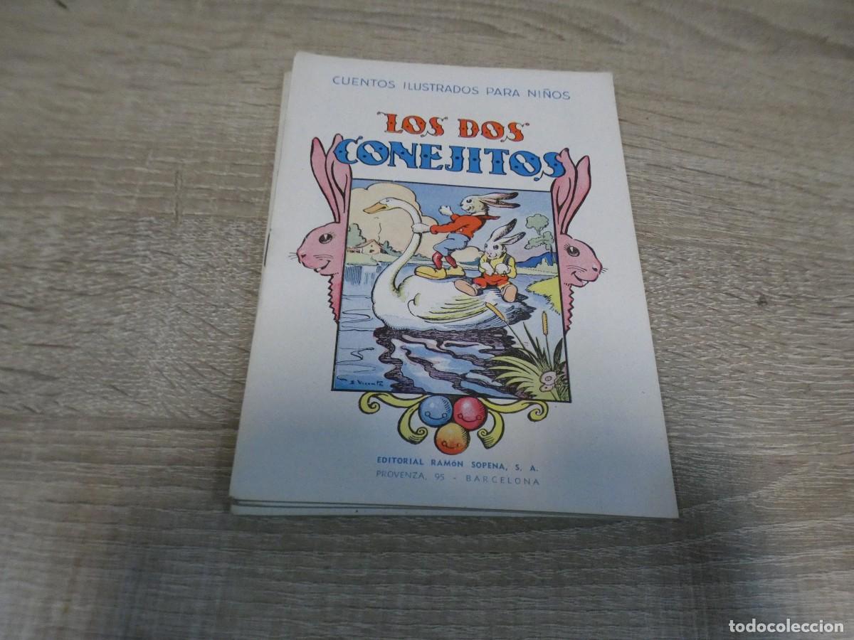 Libros de segunda mano: ARKANSAS1980 INFANTIL ESTADO OK COL. CUENTOS ILUSTR. NI&Ntilde;OS RAMON SOPENA LOS DOS CONEJITOS