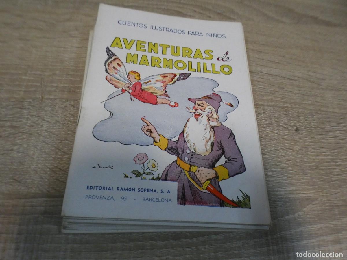 Libros de segunda mano: ARKANSAS1980 INFANTIL ESTADO OK COL. CUENTOS ILUSTR. NI&Ntilde;OS RAMON SOPENA AVENTURAS DE MARMOLILLO