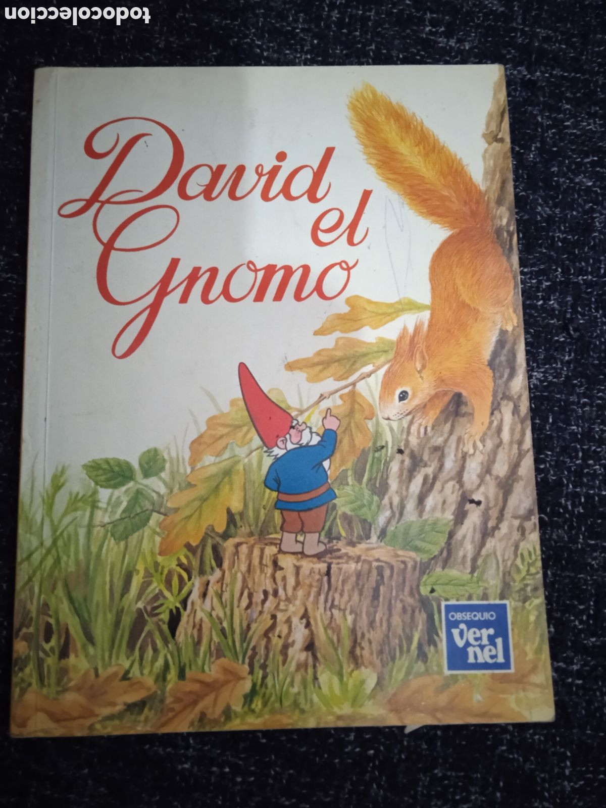 Libros de segunda mano: CUENTO DAVID EL GNOMO. OBSEQUIO VERNEL. PLAZA JOVEN 1987. - Foto 1