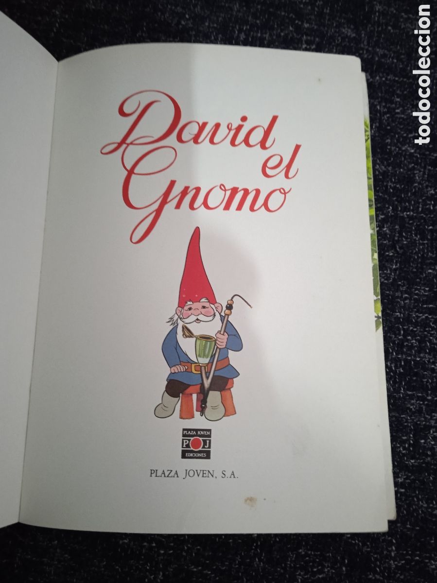 Libros de segunda mano: CUENTO DAVID EL GNOMO. OBSEQUIO VERNEL. PLAZA JOVEN 1987. - Foto 2