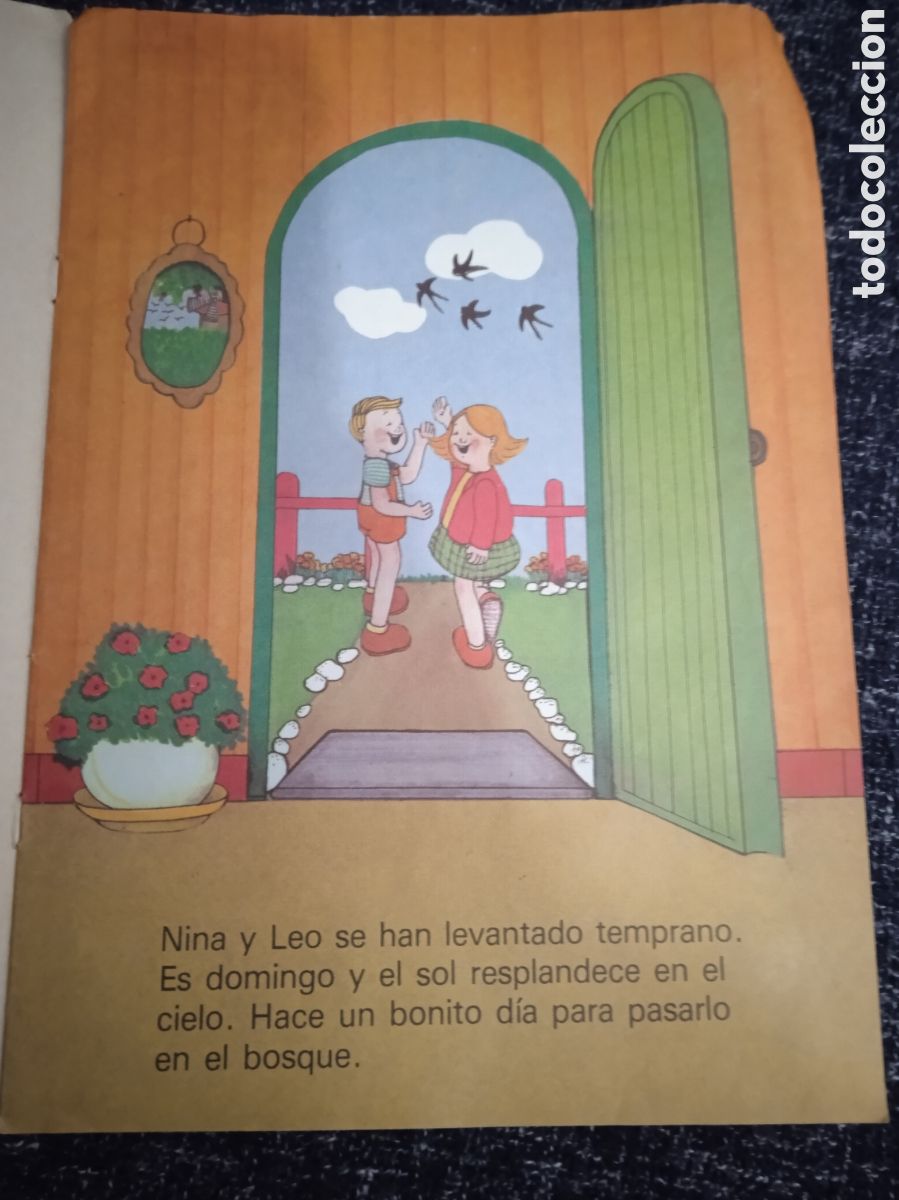 Libros de segunda mano: CUENTO - NINA Y LEO VAN AL VOSQUE -ED. Bruguera - Foto 2