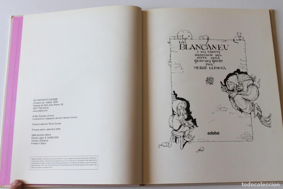 Libros de segunda mano: Merc&egrave; Llimona - La Blancaneu - Edeb&eacute; - Foto 4