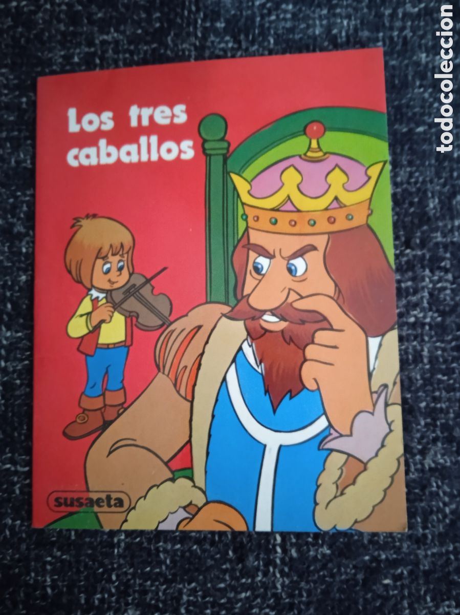 Libros de segunda mano: CUENTO LOS TRES CABALLOS. -ED. SUSAETA - Foto 1
