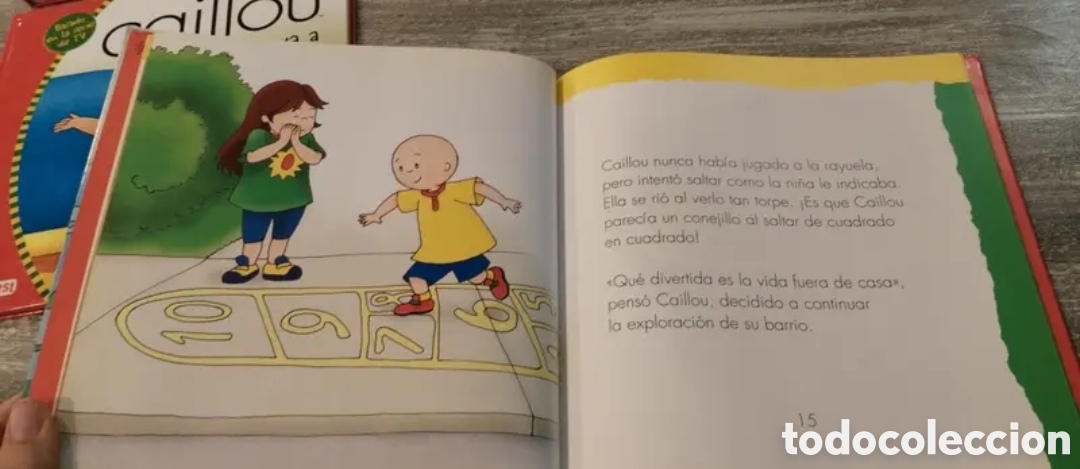 Libros de segunda mano: Pack 4 cuentos Caillou. Everest - Foto 2