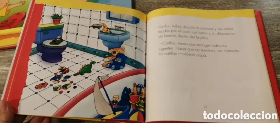 Libros de segunda mano: Pack 4 cuentos Caillou. Everest - Foto 6