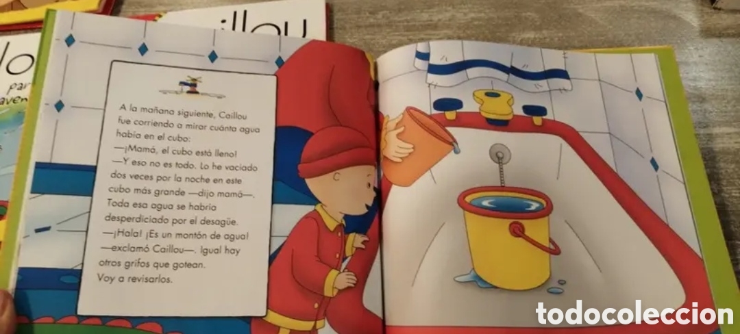 Libros de segunda mano: Pack 4 cuentos Caillou. Everest - Foto 10