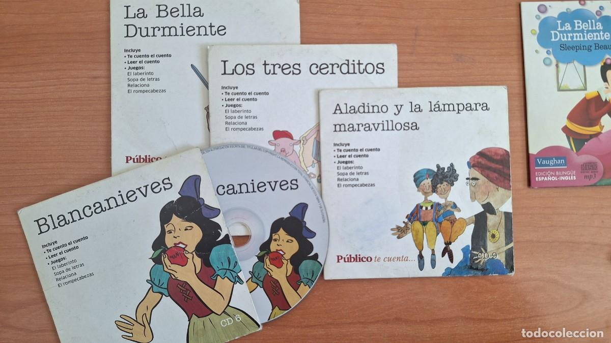 Libros de segunda mano: Cuentos y CD de biblioteca infantil el mundo - Foto 2