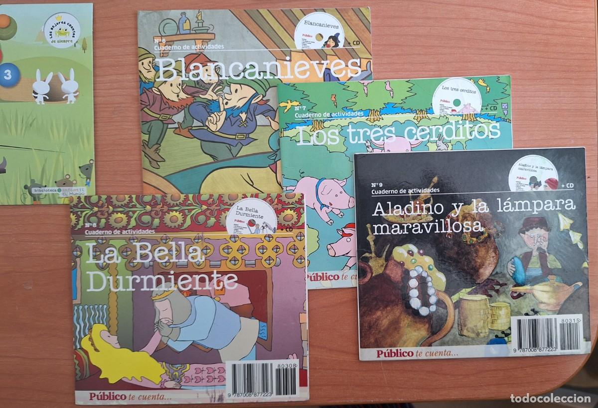Libros de segunda mano: Cuentos y CD de biblioteca infantil el mundo - Foto 4