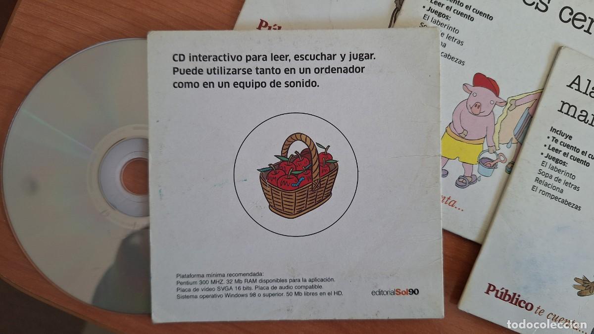 Libros de segunda mano: Cuentos y CD de biblioteca infantil el mundo - Foto 5