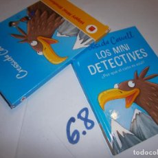 Libros de segunda mano: CRESSIDA COWELL - LOS MINI DETECTIVES - ¿POR QUE EL CIELO ES AZUL?