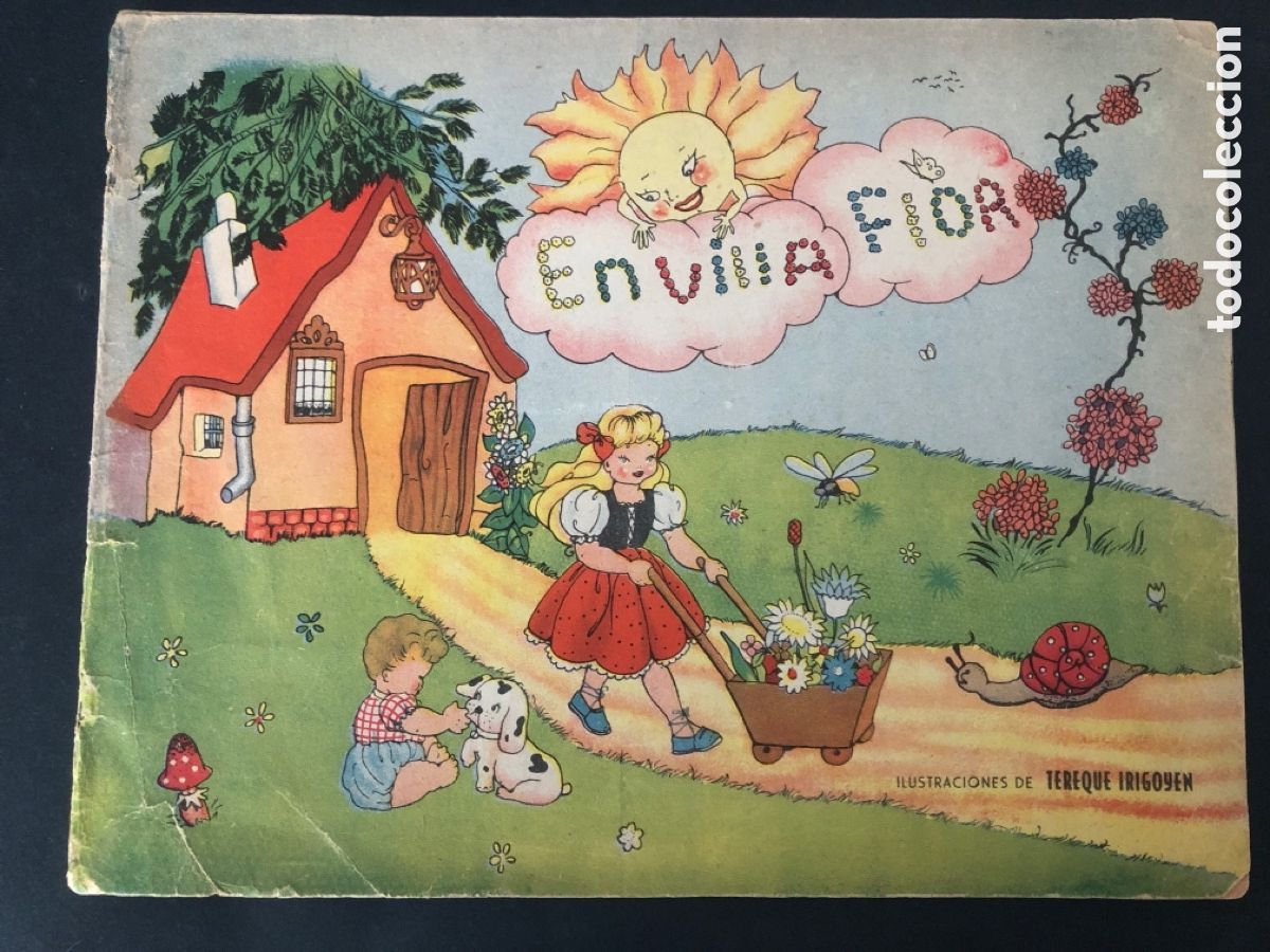Gebrauchte B&uuml;cher: ANTIGUO CUENTO ENVIDIA FLOR-ILUSTRA TEREQUE IRIGOYEN COLECCION CHIQUILIN N&ordm;1 EDITORIAL QUIJOTE
