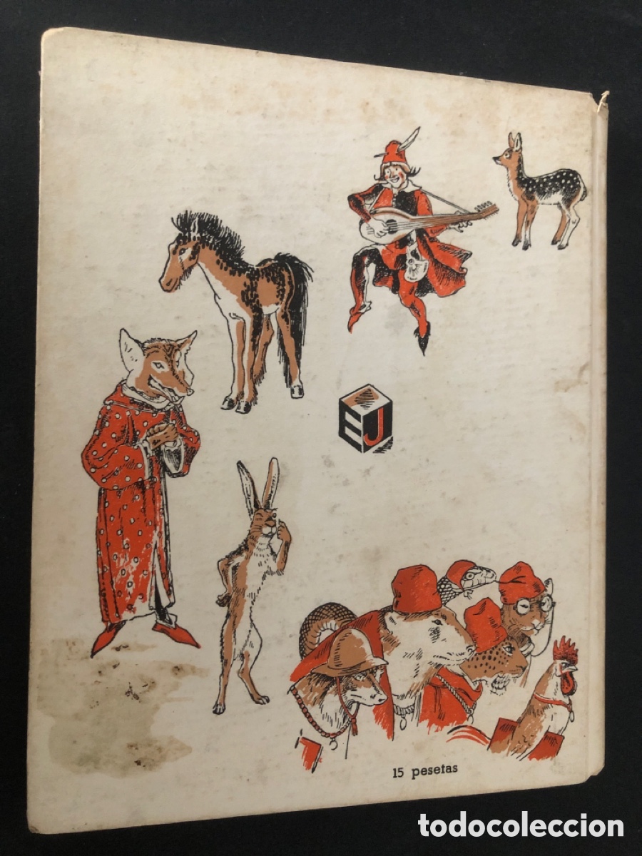 Libros de segunda mano: CUENTO EL LEON Y SU CORTE EDITORIAL JUVENTUD 1&ordf; EDICION ILUSTRACIONES DE JUNCEDA - Foto 3