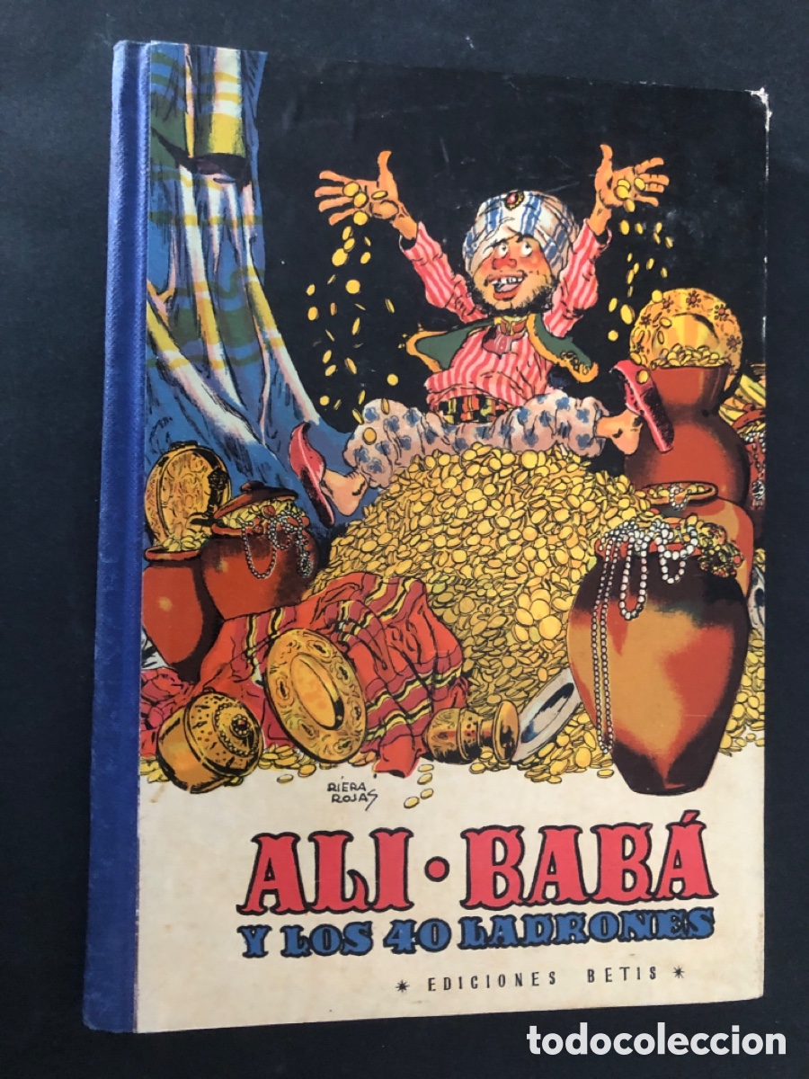 Libros de segunda mano: ANTIGUO CUENTO ALI - BABA Y LOS 40 LADRONES EDITORIAL BETIS - Foto 1