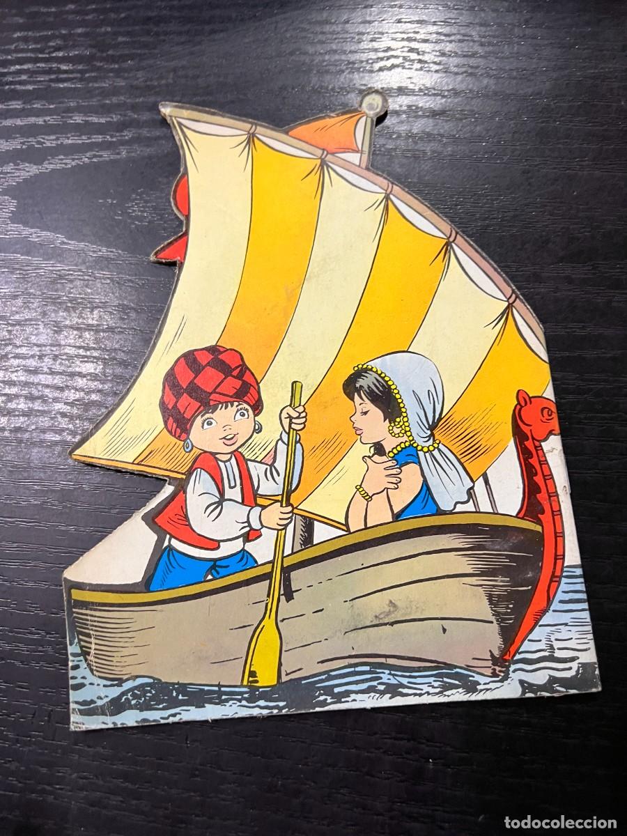 Libros de segunda mano: SIMBAD EL MARINO. CUENTO INFANTIL TROQUELADO. - Foto 4