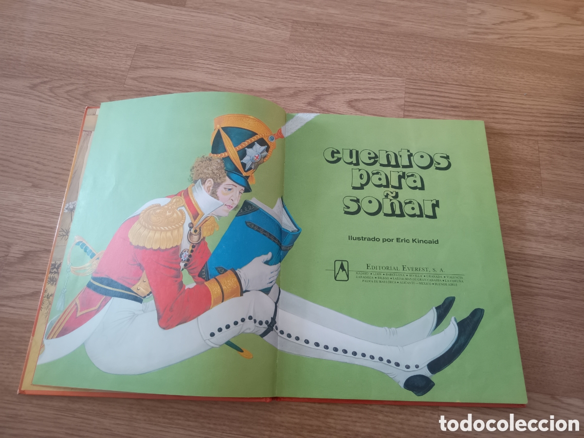 Libros de segunda mano: CUENTOS PARA SO&Ntilde;AR - ED. EVEREST 1983 - ILUSTRA ERIC KINCAID - Foto 6