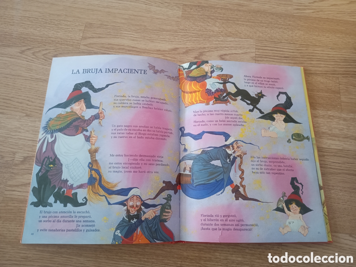 Libros de segunda mano: CUENTOS PARA SO&Ntilde;AR - ED. EVEREST 1983 - ILUSTRA ERIC KINCAID - Foto 7