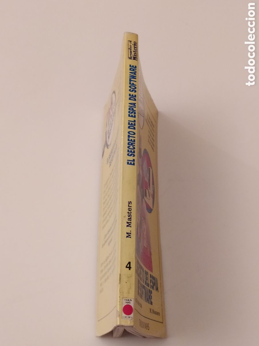 Libros de segunda mano: EL SECRETO DEL ESPIA DE SOFTWARE - M. MASTER - ED. TIMUN MAS 1985 - Foto 2