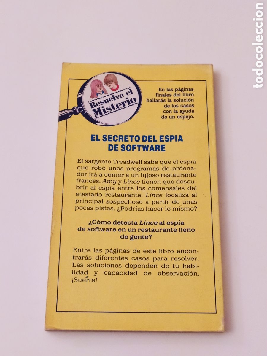 Libros de segunda mano: EL SECRETO DEL ESPIA DE SOFTWARE - M. MASTER - ED. TIMUN MAS 1985 - Foto 3