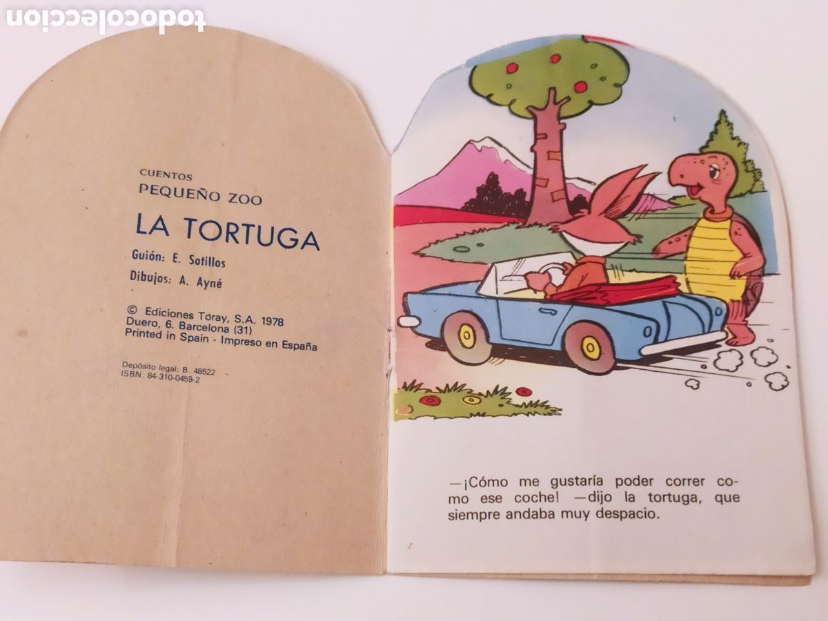 Libros de segunda mano: LA TORTUGA - ED. TORAY 1978 - Foto 3