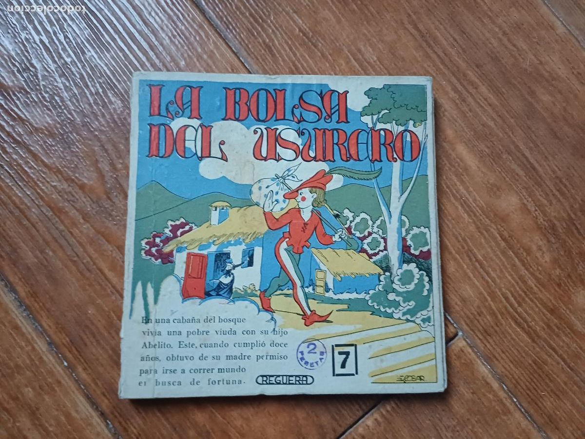 Libri di seconda mano: LA BOLSA DEL USURERO . EDITORIAL REGUERA CASTANYS. BARCELONA CARTON DESPLEGABLE