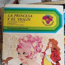 Libros de segunda mano: CUENTOS - LA PRINCESA Y EL VIOLIN - LOS MUSICOS VIAJEROS --ILUSTRACIONES DE MARIA PASCUAL