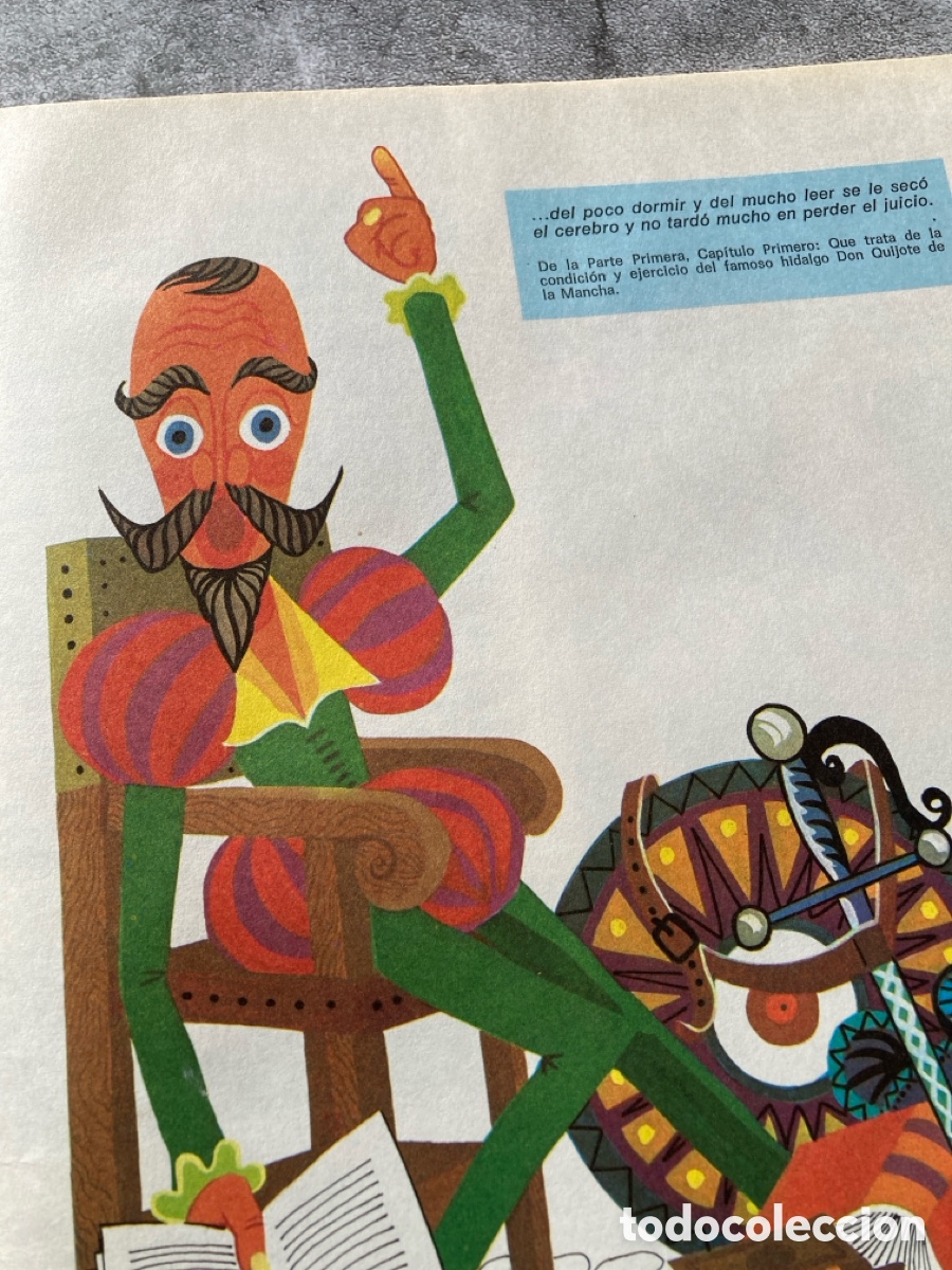 Libros de segunda mano: Don Quijote de La Mancha. Edici&oacute;n Infantil - Foto 6