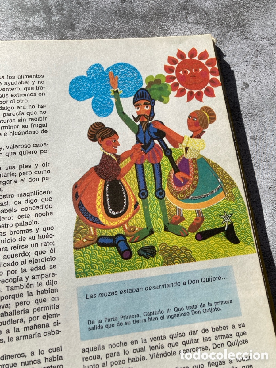 Libros de segunda mano: Don Quijote de La Mancha. Edici&oacute;n Infantil - Foto 7