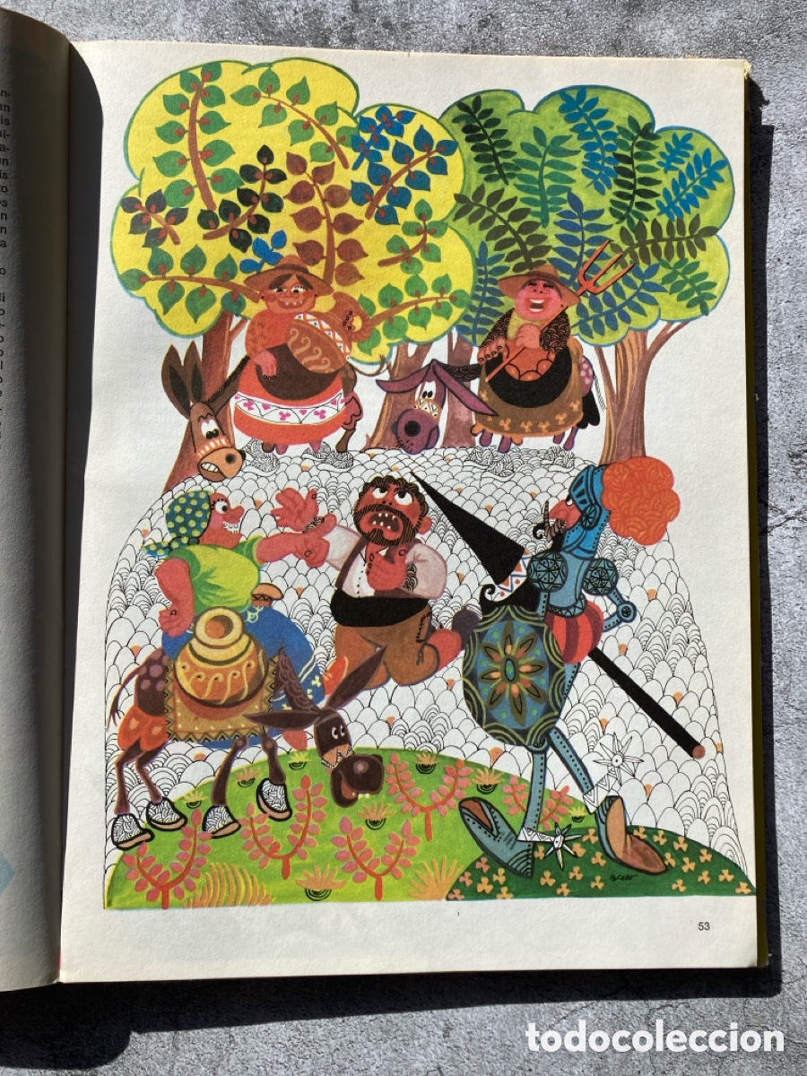 Libros de segunda mano: Don Quijote de La Mancha. Edici&oacute;n Infantil - Foto 10