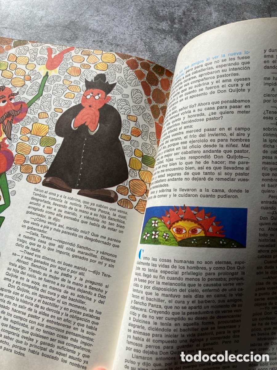 Libros de segunda mano: Don Quijote de La Mancha. Edici&oacute;n Infantil - Foto 12