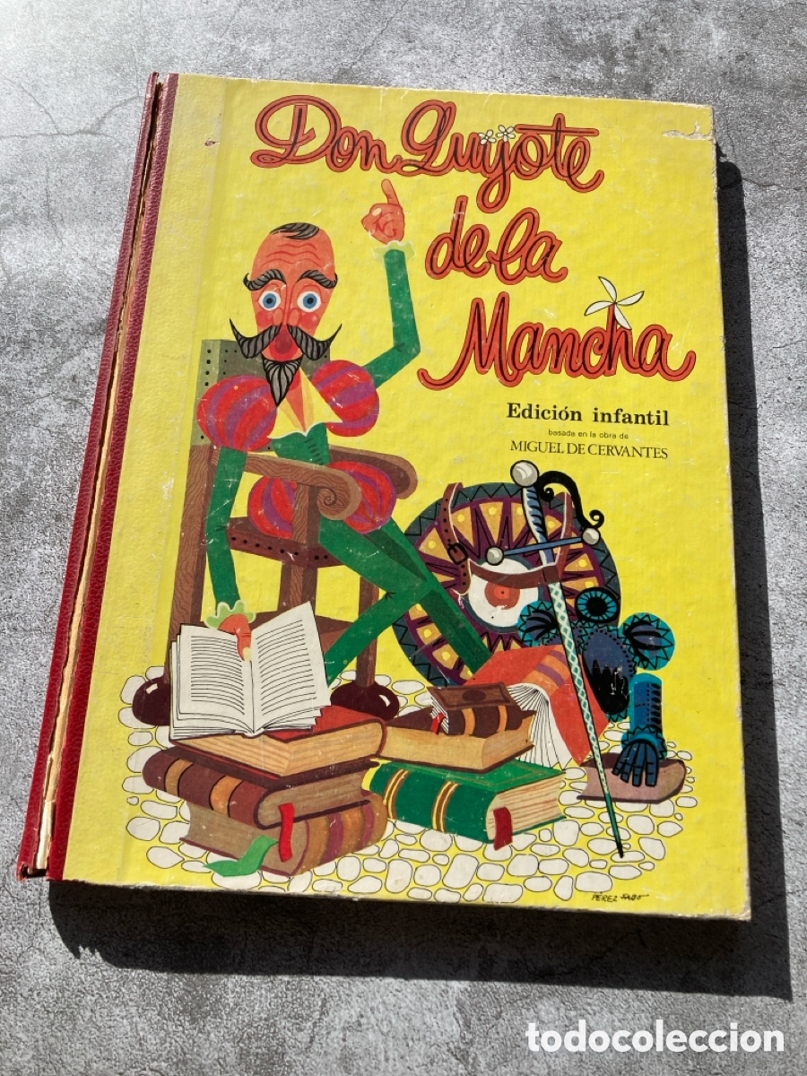 Libros de segunda mano: Don Quijote de La Mancha. Edici&oacute;n Infantil - Foto 1