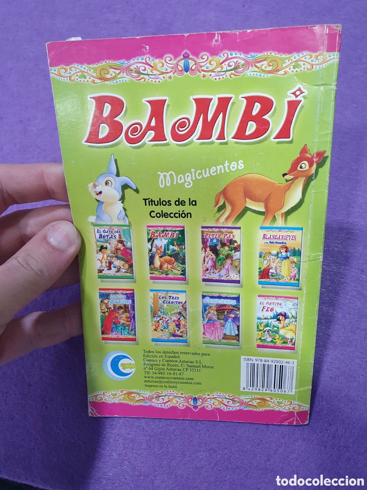 Libros de segunda mano: Magicuentos. Bambi. (L89) - Foto 2