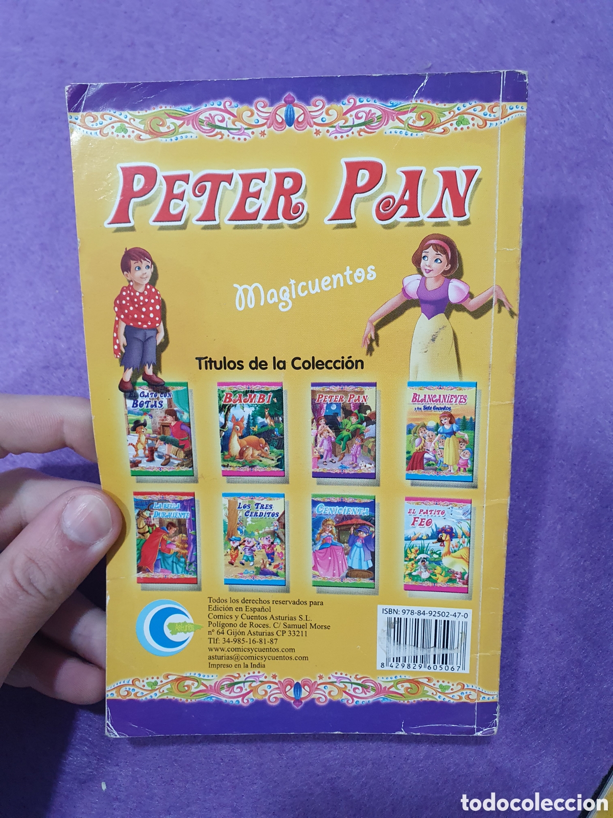Libros de segunda mano: Magicuentos. Peter Pan. (L89) - Foto 2