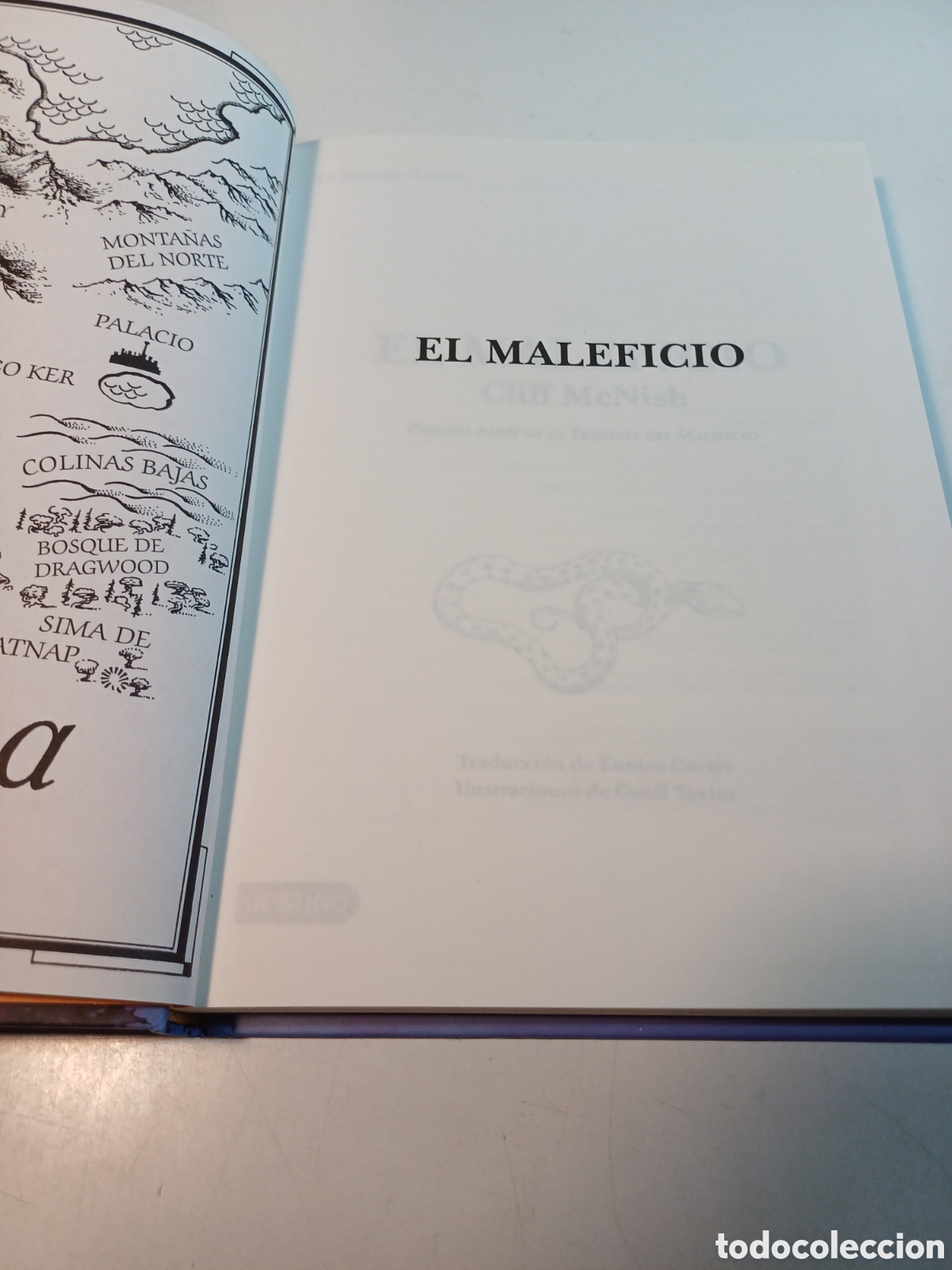 Libros de segunda mano: El maleficio Cliff Mc Nish 2004 - Foto 2