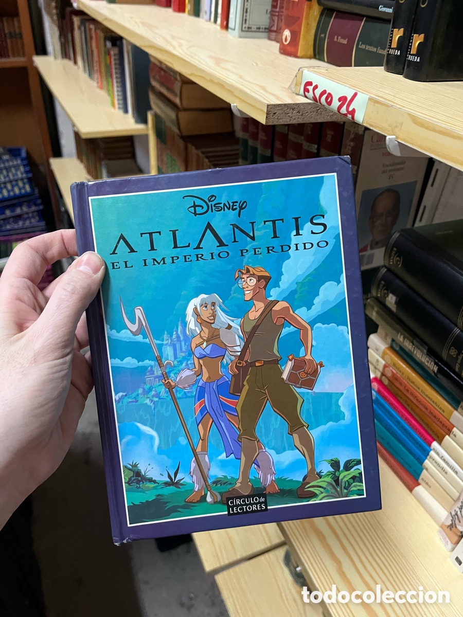Libros de segunda mano: Esco24 libro ilustrado disney, atlantis, el imperio perdido - Foto 1