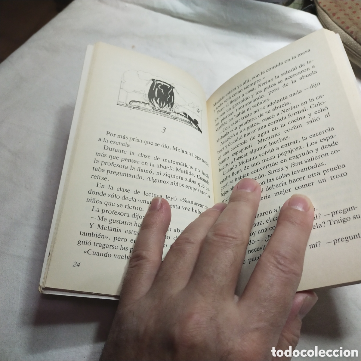 Libros de segunda mano: Melania y la f&oacute;rmula m&aacute;gica. Renate welsh - Foto 2