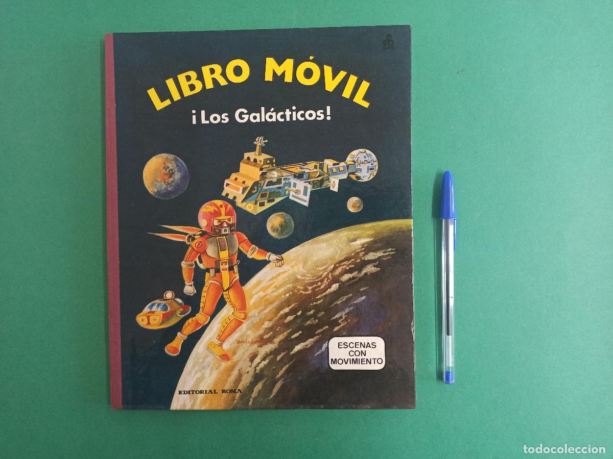 Second hand books: Antiguo libro movil Los Gal&aacute;cticos!. Escenas con movimiento. Cuentos. 1984.