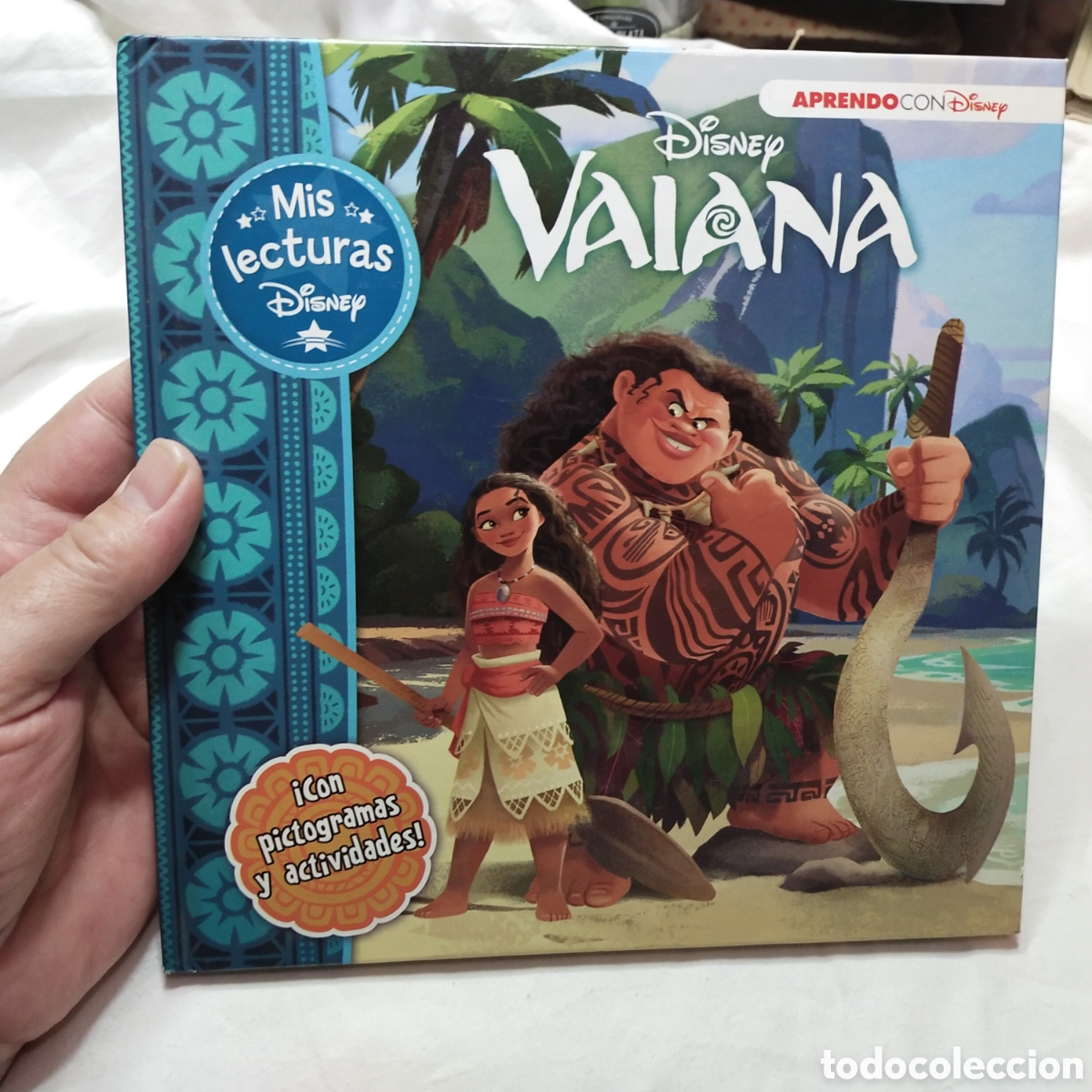 Libros de segunda mano: Mis lecturas Disney. Vaiana. Con pictogramas y actividades. Aprendo con Disney.