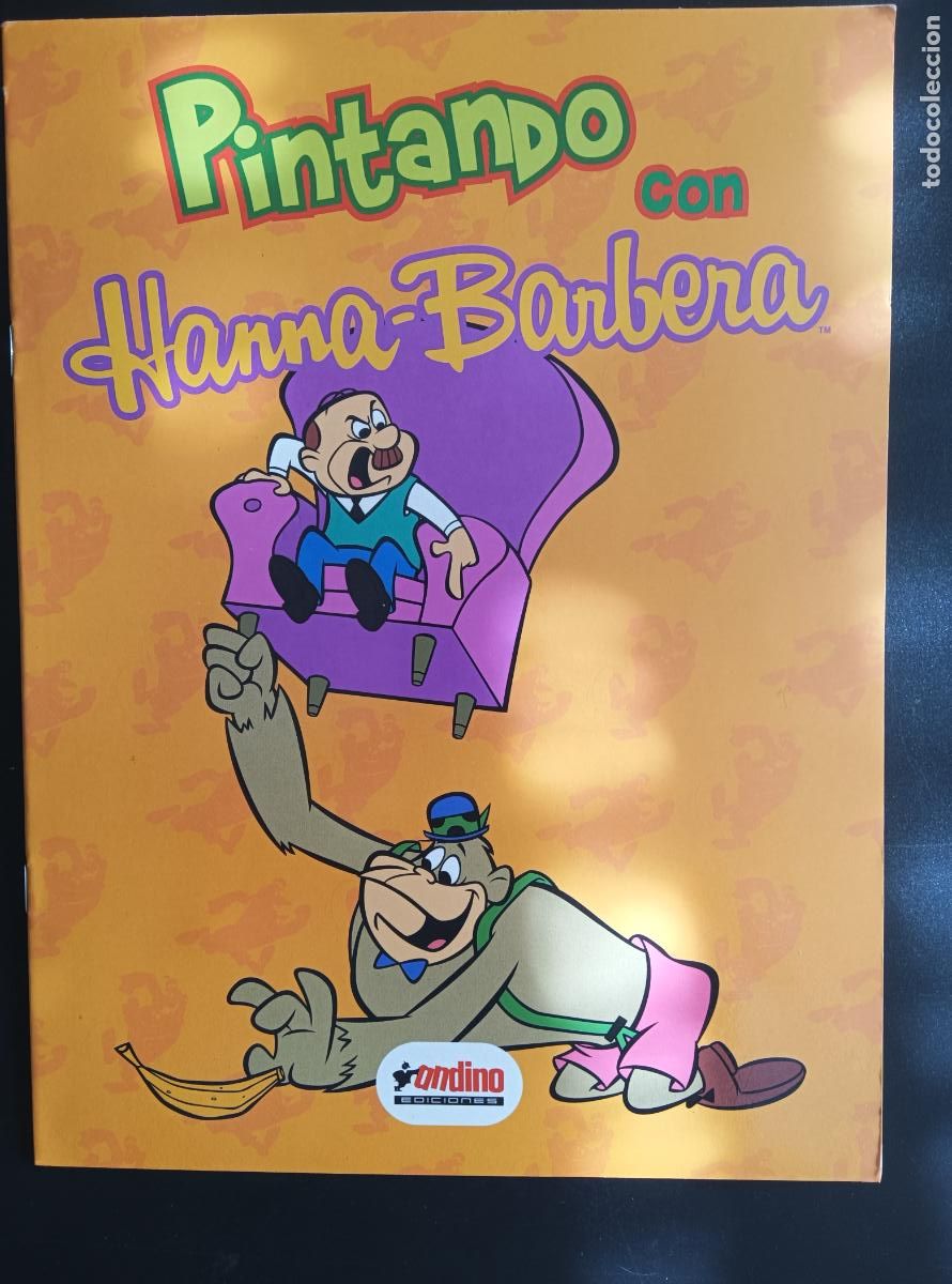 Libros de segunda mano: PINTANDO CON HANNA-BARBERA. LIBRO DE COLOREAR SIN USO. - Foto 1