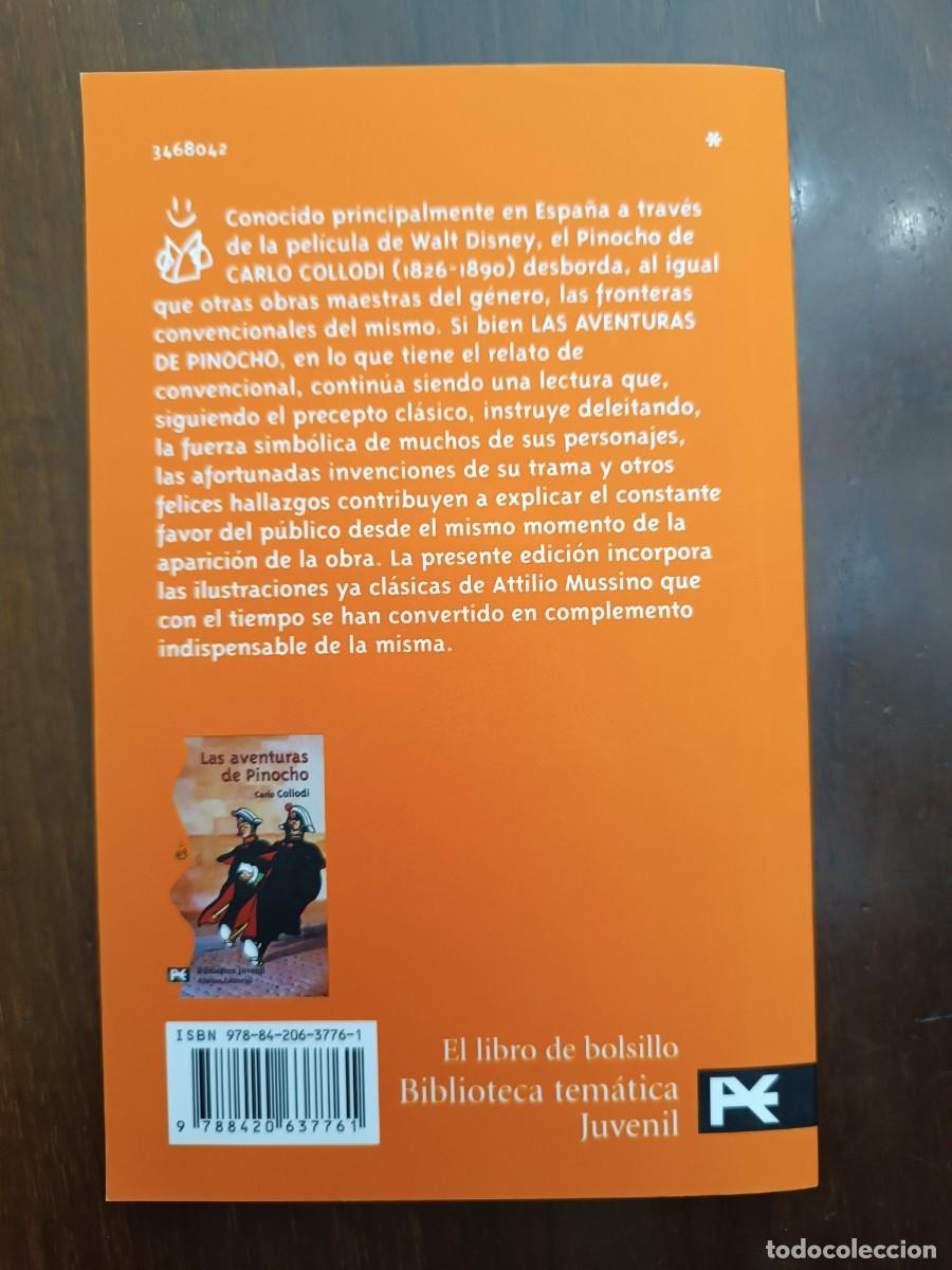 Libros de segunda mano: Las aventuras de Pinocho - Foto 2