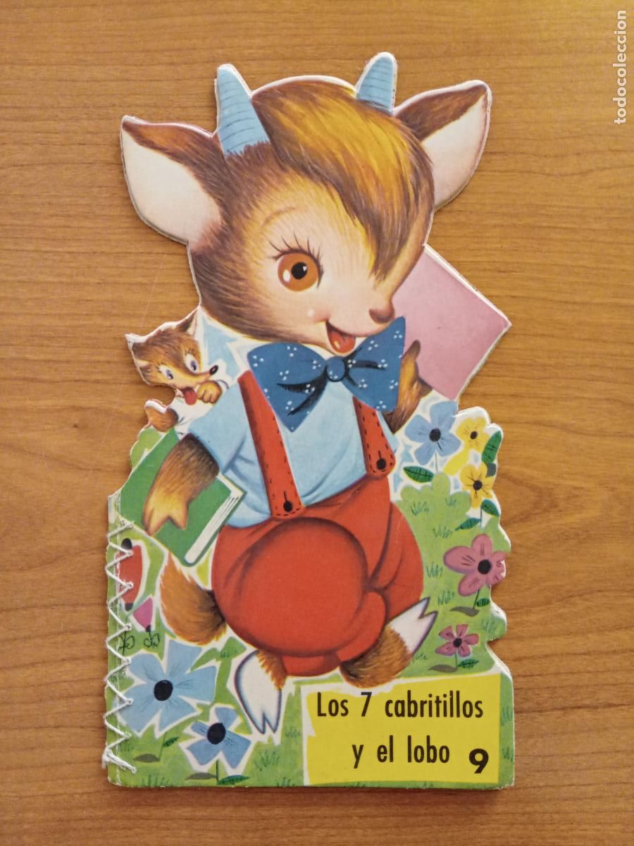 Libros de segunda mano: CUENTO TROQUELADO LOS 7 CABRITILLOS Y EL LOBO. EDIT ROMA - Foto 1