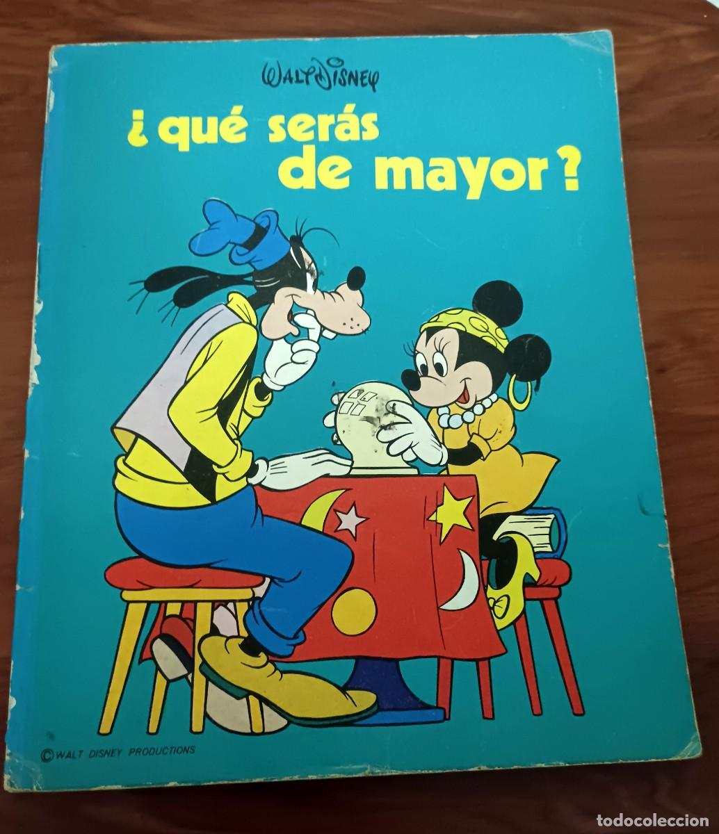 Libri di seconda mano: &iquest;QU&Eacute; SER&Aacute;S DE MAYOR? WALT DISNEY SUSAETA A&Ntilde;O 1975