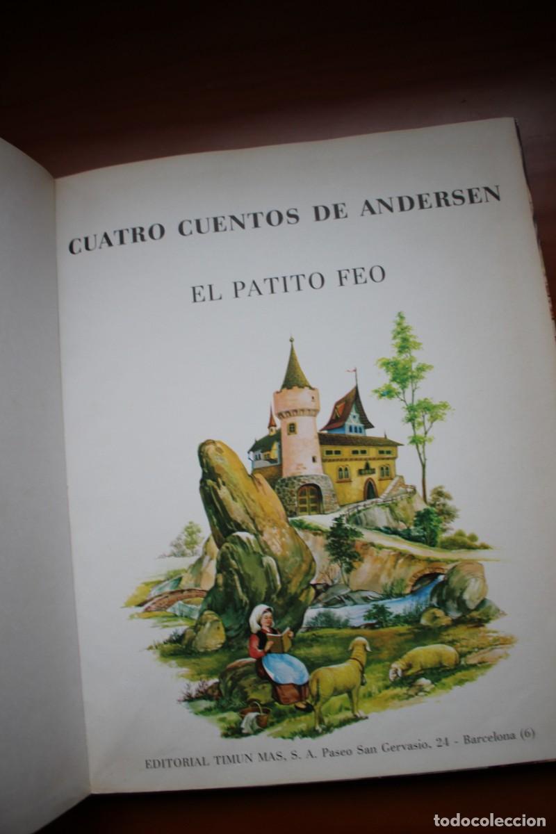 Libros de segunda mano: Cuatro cuentos de Andersen. Editorial Timun Mas. 1971 - Foto 2