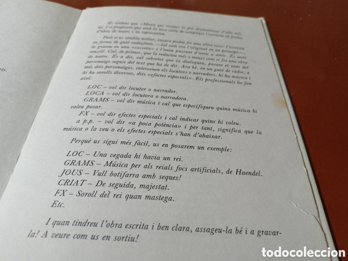 Libros de segunda mano: Mana qui mana - Teresa Duran - en catal&agrave; - Foto 4