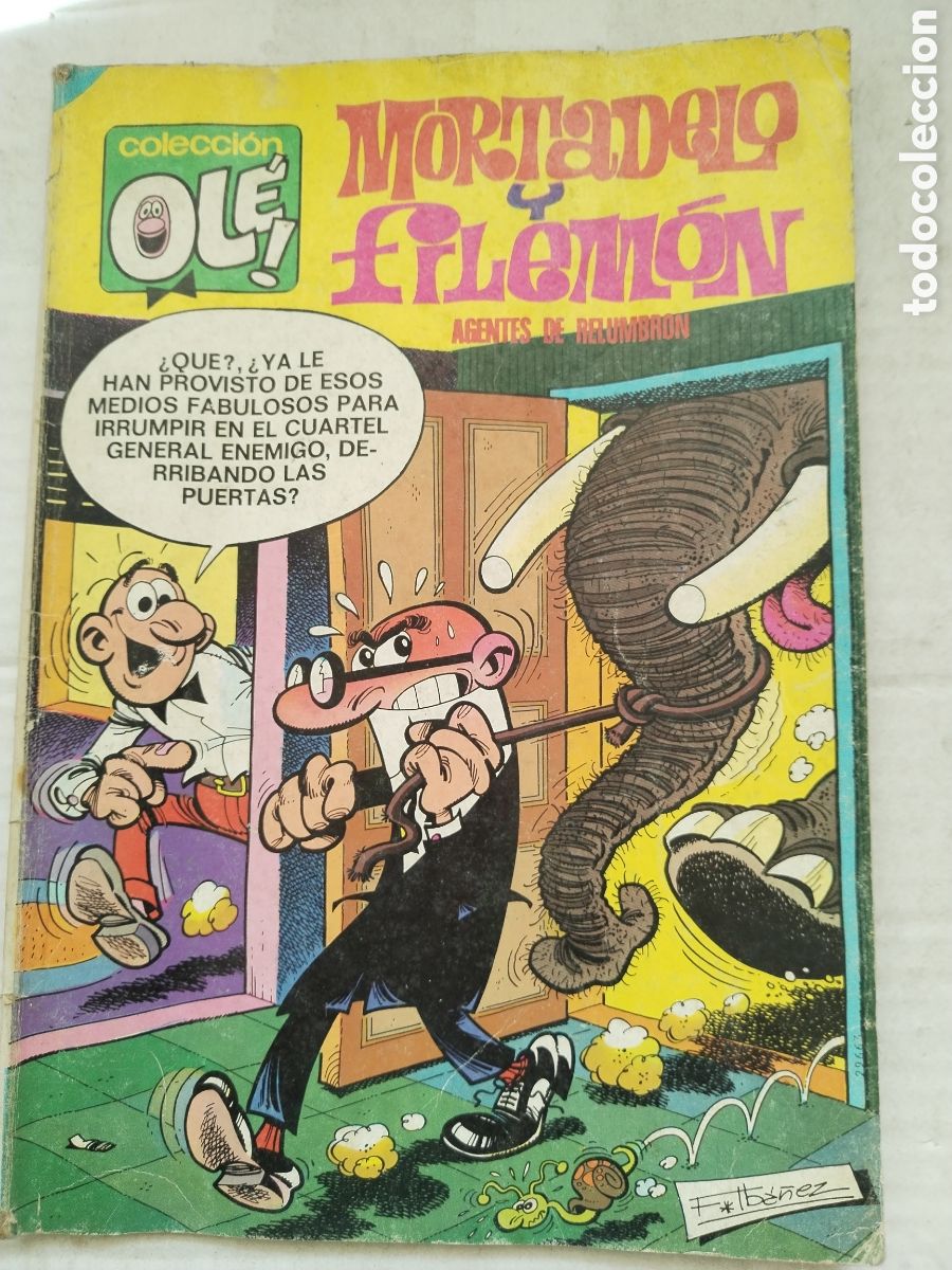 Libros de segunda mano: OLE MORTADELO Y FILEMON/AGENTES DE RELUMBRON