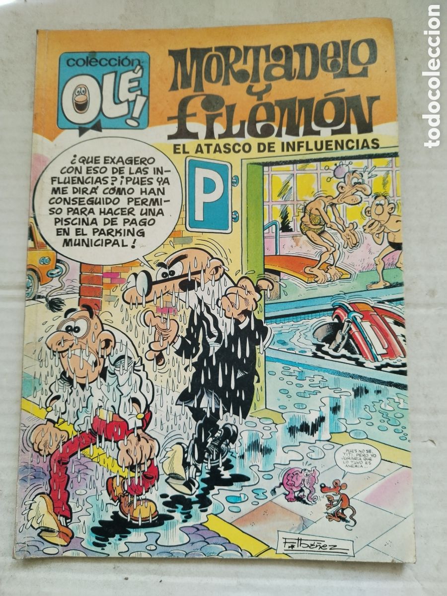 Libros de segunda mano: OLE MORTADELO Y FILEMON EL ATASCO DE INFLUENCIAS
