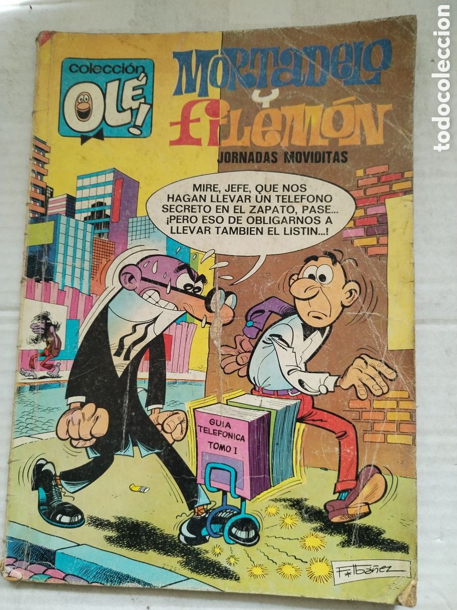 Libros de segunda mano: OLE MORTADELO Y FILEMON/JORNADAS MOVIDITAS