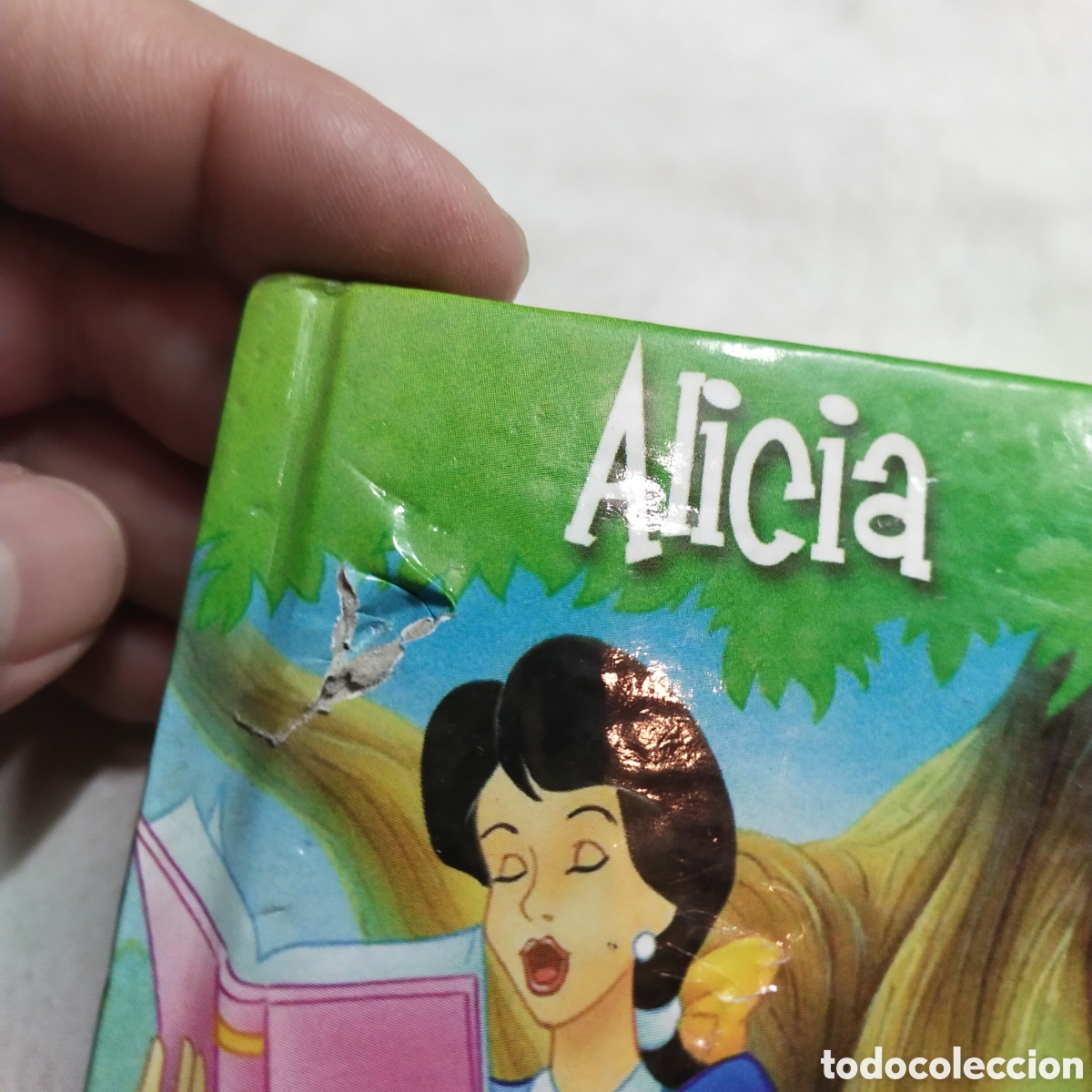 Libros de segunda mano: Alicia servilibro. Miniescogidos. Mini libro - Foto 2