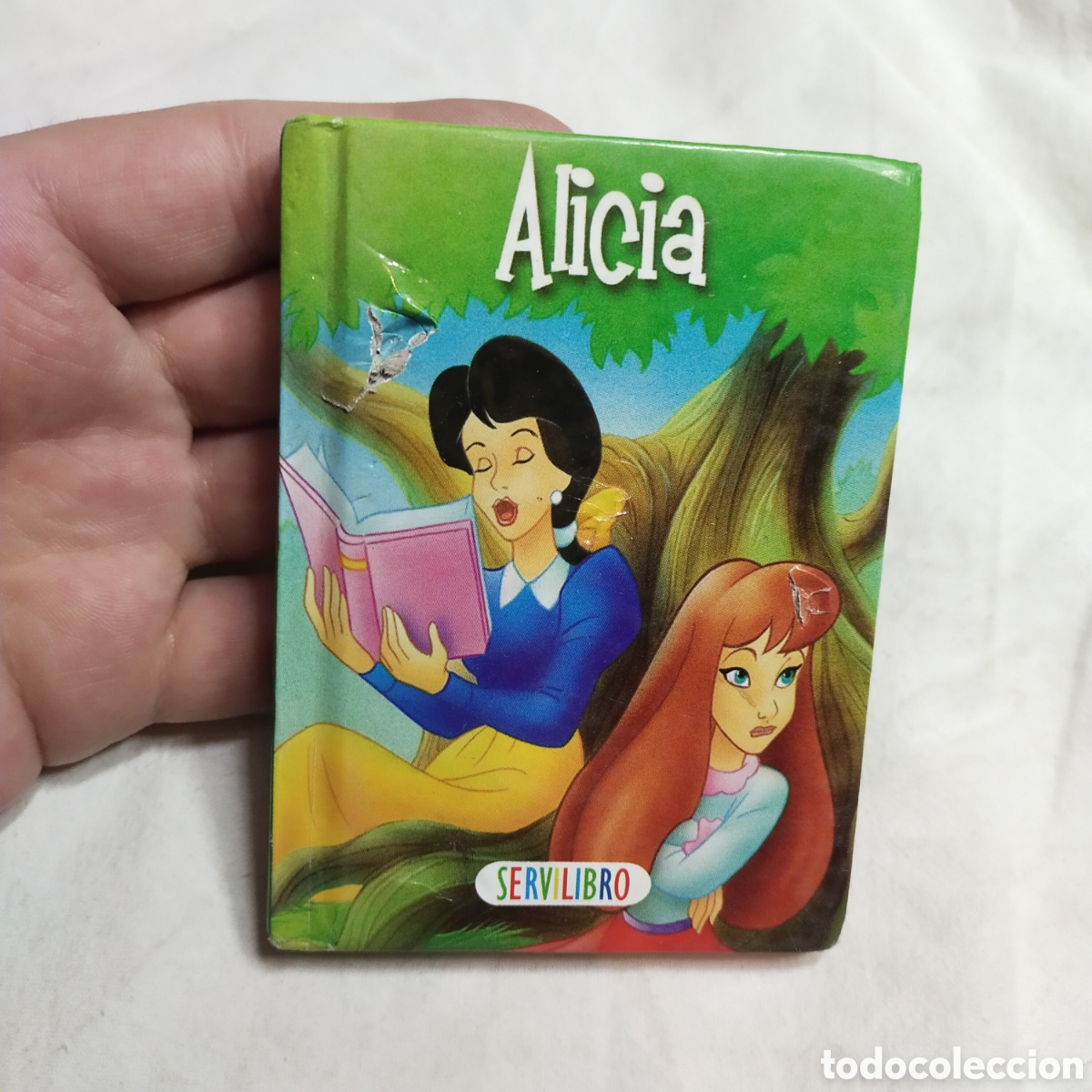 Libros de segunda mano: Alicia servilibro. Miniescogidos. Mini libro - Foto 1