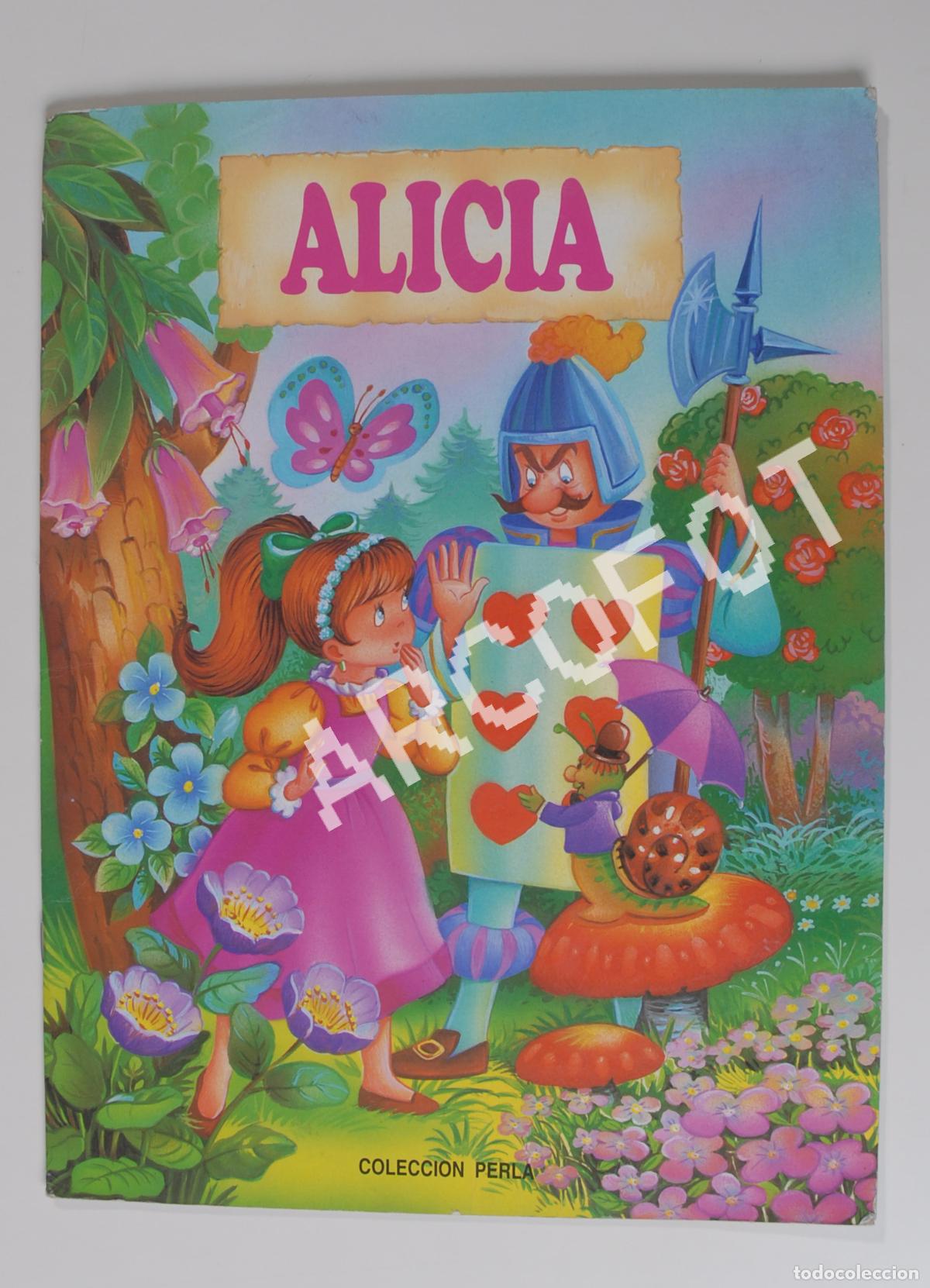 Libros de segunda mano: ALICIA - Colecci&oacute;n PERLA - Ediciones SALDA&Ntilde;A 1996 - Foto 2